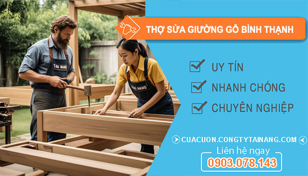 dịch vụ Thợ Sửa Giường Gỗ Bình Thạnh