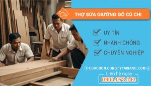 dịch vụ Thợ Sửa Giường Gỗ Củ Chi