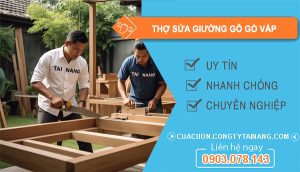 dịch vụ thợ sửa giường gỗ gò vấp
