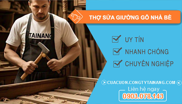 dịch vụ Thợ Sửa Giường Gỗ Nhà Bè