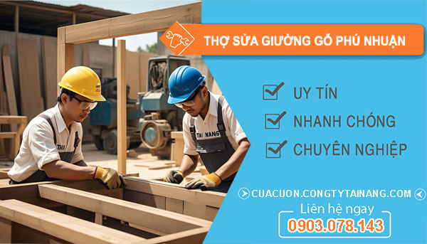 dịch vụ Thợ Sửa Giường Gỗ Phú Nhuận