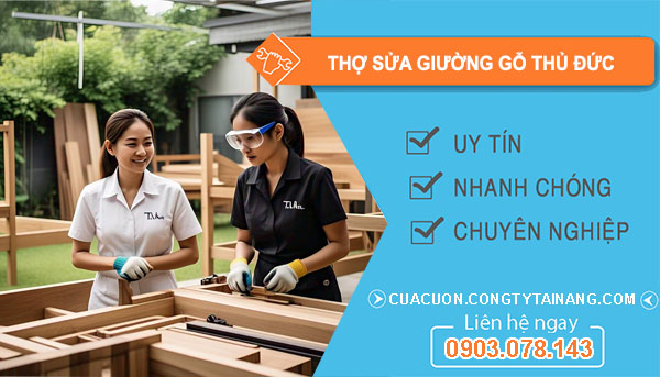 Dịch vụ Thợ Sửa Giường Gỗ Thủ Đức