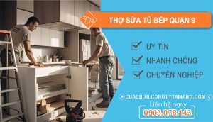 dịch vụ Thợ Sửa Tủ Bếp Quận 9