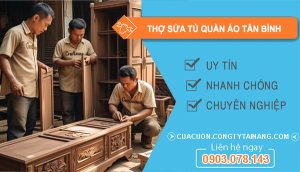 dịch vụ Thợ Sửa Tủ Quần Áo Tân Bình