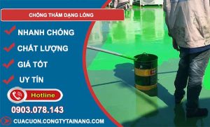 loại chống thấm dạng lỏng