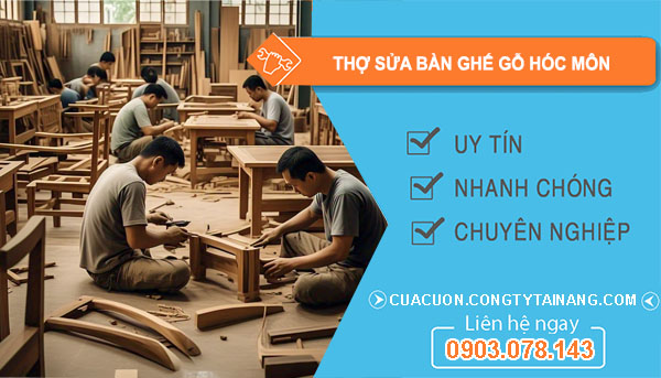 Thợ Sửa Bàn Ghế Gỗ tại Nhà Bè