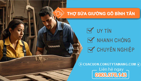 Thợ Sửa Giường Gỗ Bình Tân