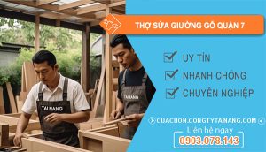 thợ sửa giường gỗ quận 7