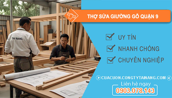 thợ sửa giường gỗ quận 9