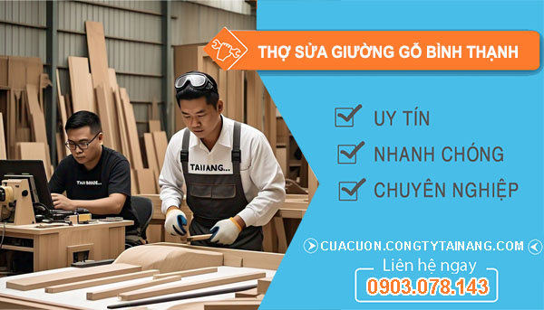 Thợ Sửa Giường Gỗ tại Bình Thạnh