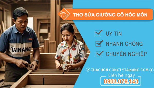 Thợ Sửa Giường Gỗ Tại Hóc Môn