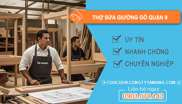 thợ sửa giường gỗ tại quận 9