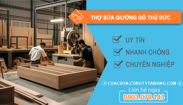 Thợ Sửa Giường Gỗ Tại Thủ Đức