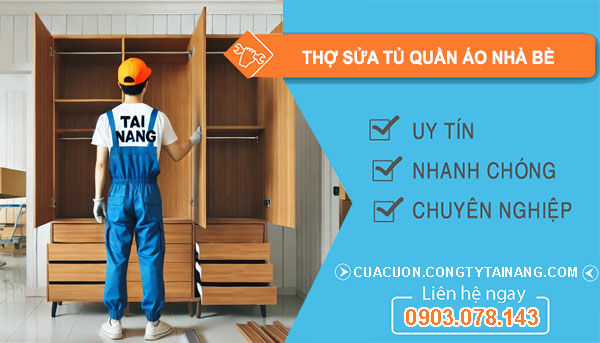 thợ sửa tủ quần áo Nhà Bè