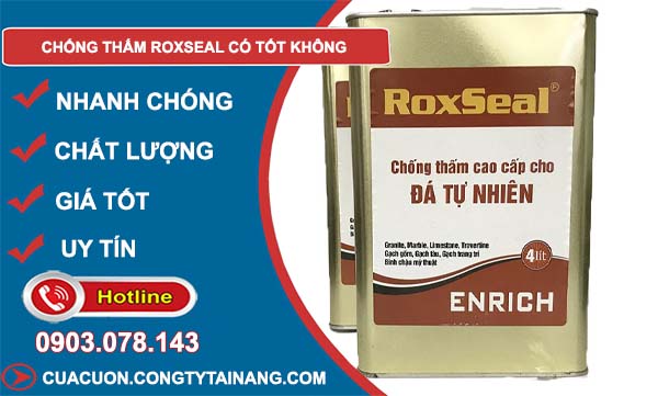 tìm hiểu chống thấm roxseal có tốt không
