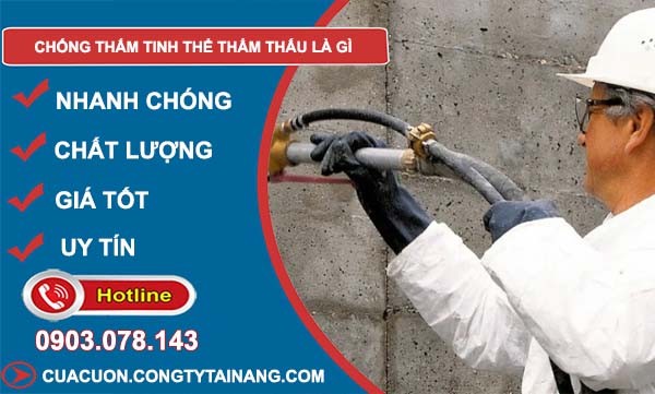 tìm hiểu chống thấm tinh thể thẩm thấu là gì