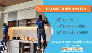 dịch vụ Thợ Sửa Tủ Bếp Bình Tân