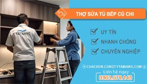 dịch vụ Thợ Sửa Tủ Bếp Củ Chi