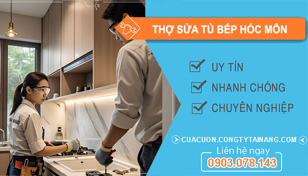 Thợ Sửa Tủ Bếp Hóc Môn