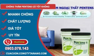 dịch vụ chống thấm pentens có tốt không