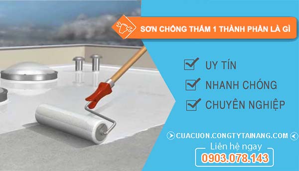 sơn chống thấm 1 thành phần là gì