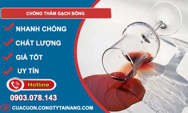 tìm hiểu chống thấm gạch bông