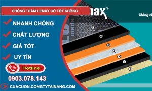 tìm hiểu chống thấm lemax có tốt không