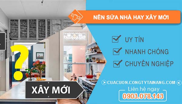 nên sửa nhà hay xây mới vì sao