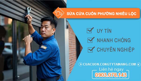 sửa cửa cuốn phường nhiêu lộc