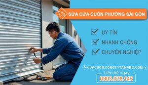sửa cửa cuốn phường sài gòn giá rẻ