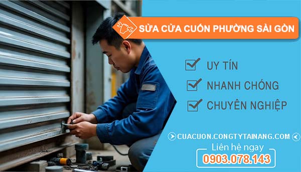 sửa cửa cuốn phường sài gòn