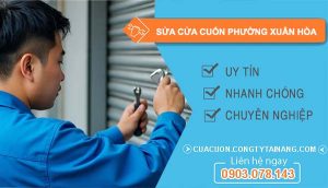 sửa cửa cuốn phường xuân hoà uy tín