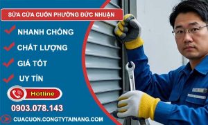 sửa cửa cuốn giá rẻ