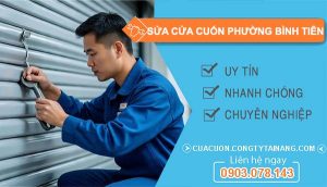 sửa cửa cuốn phường bình tiên