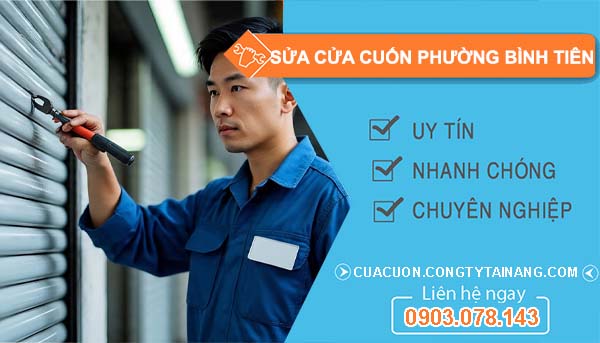 sửa cửa cuốn phường bình tiên giá rẻ
