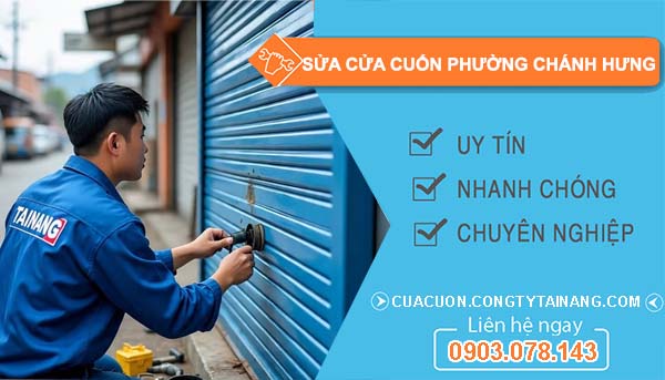 sửa cửa cuốn phường chánh hưng giá rẻ