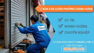sửa cửa cuốn phường chánh hưng uy tín