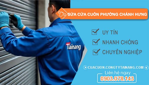 sửa cửa cuốn phường chánh hưng