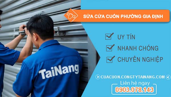 sửa cửa cuốn phường giá định