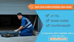 sửa cửa cuốn phường hoà hưng giá rẻ