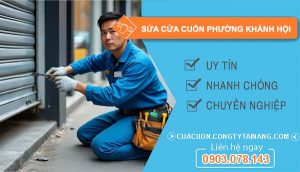 sửa cửa cuốn phường khánh hội giá rẻ