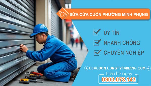 sửa cửa cuốn phường minh phụng giá rẻ