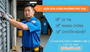 sửa cửa cuốn phường phú thọ giá rẻ