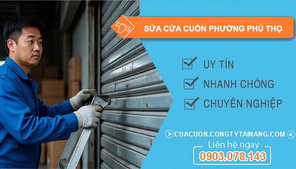 sửa cửa cuốn phường phú thọ uy tín