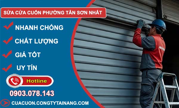 sửa cửa cuốn phường tân sơn nhất
