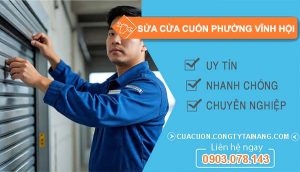 sửa cửa cuốn phường vĩnh hội giá rẻ