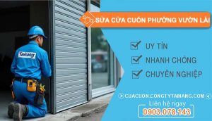 sửa cửa cuốn phường vườn lài