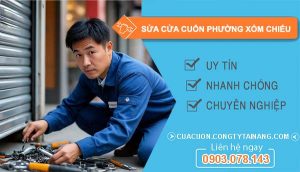 sửa cửa cuốn phường xóm chiếu uy tín