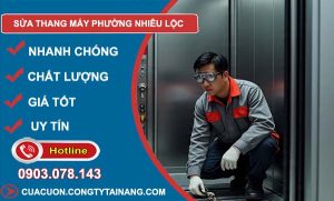 sửa thang máy phường nhiêu lộc