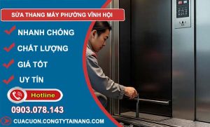 sửa thang máy phường vĩnh hội uy tín